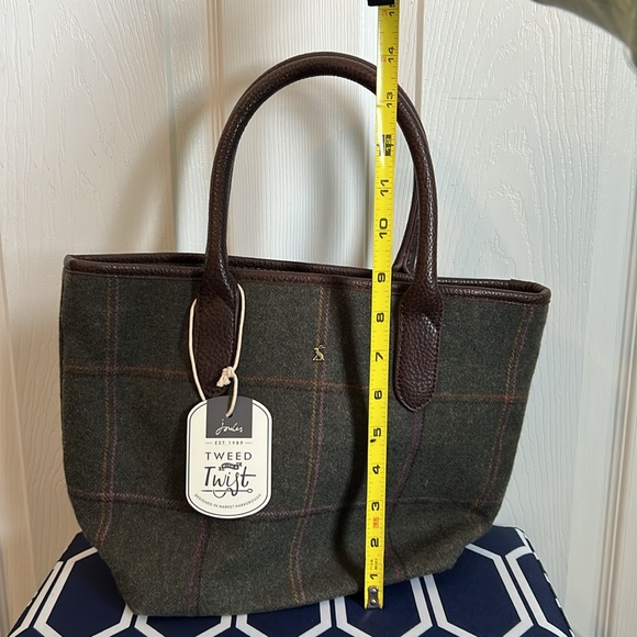 NWT Joules Carey Tweed Handbag - Picture 6 of 6